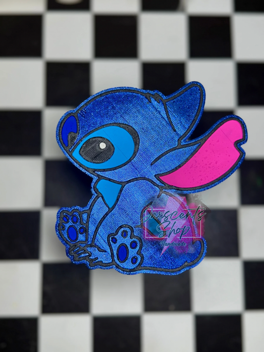 Sitting Blue Alien