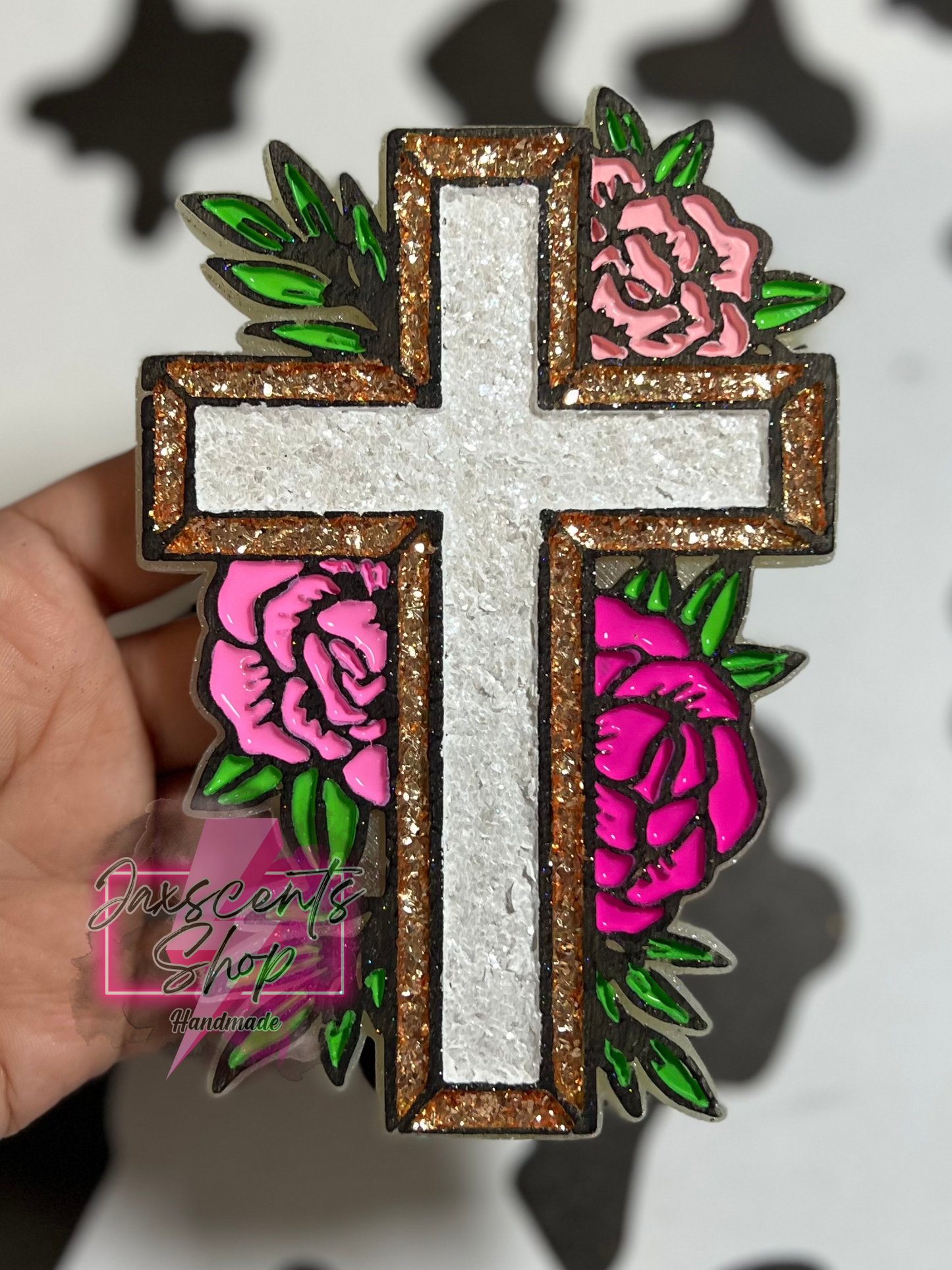 Cross With Flowers