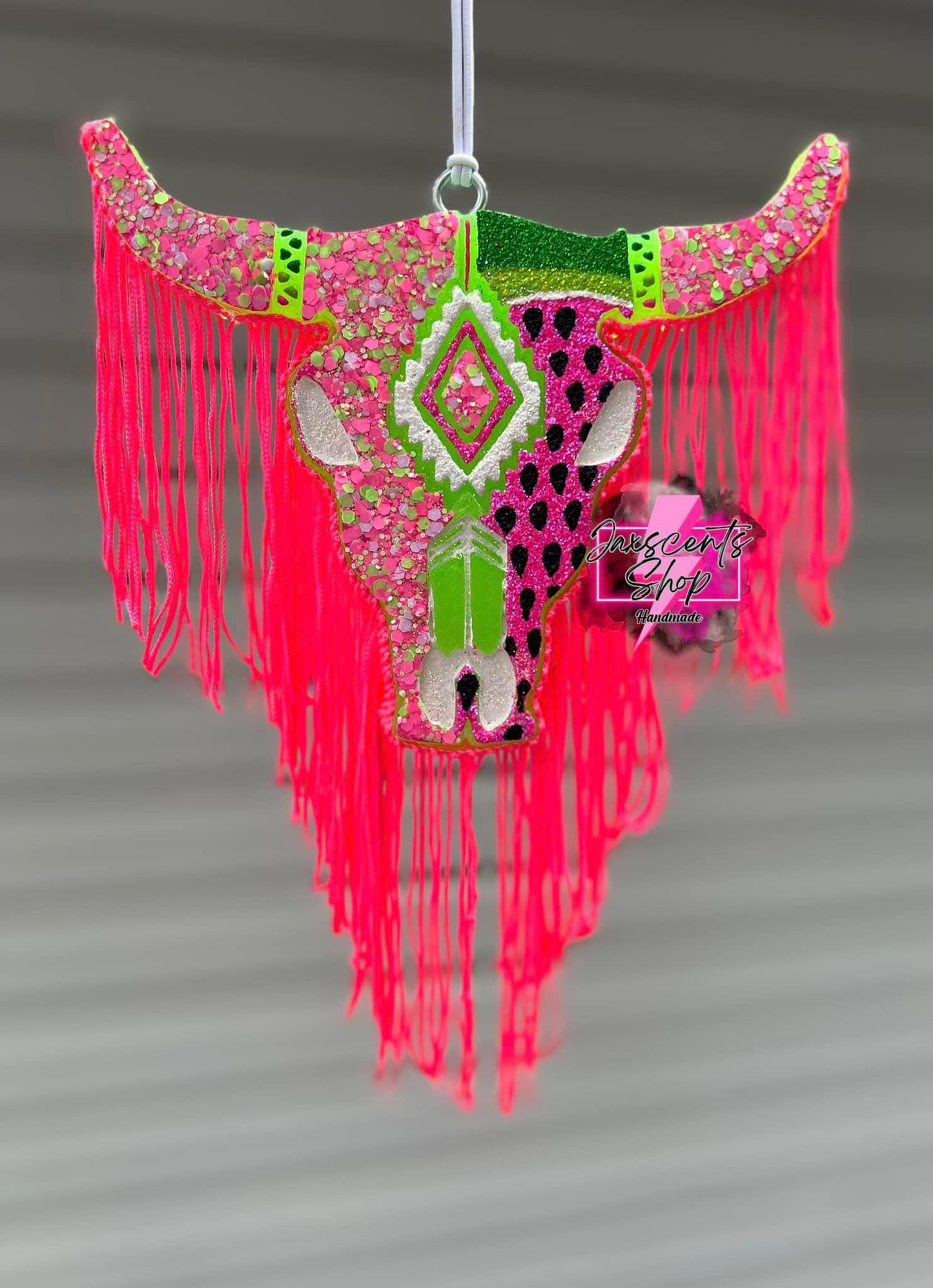 Watermelon Bull Skull