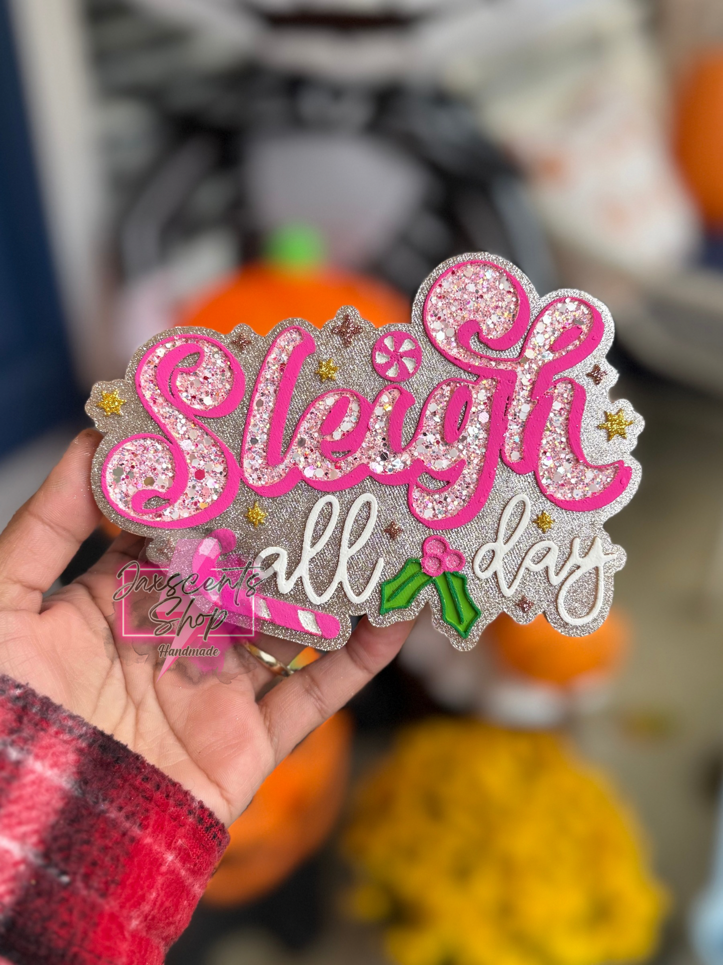 Sleigh All Day Car Freshie