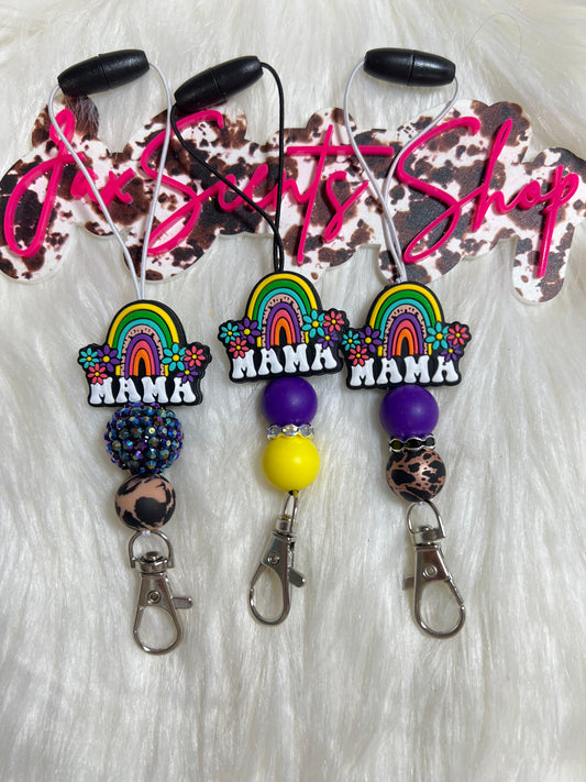 Rainbow Mama Freshie Hanger