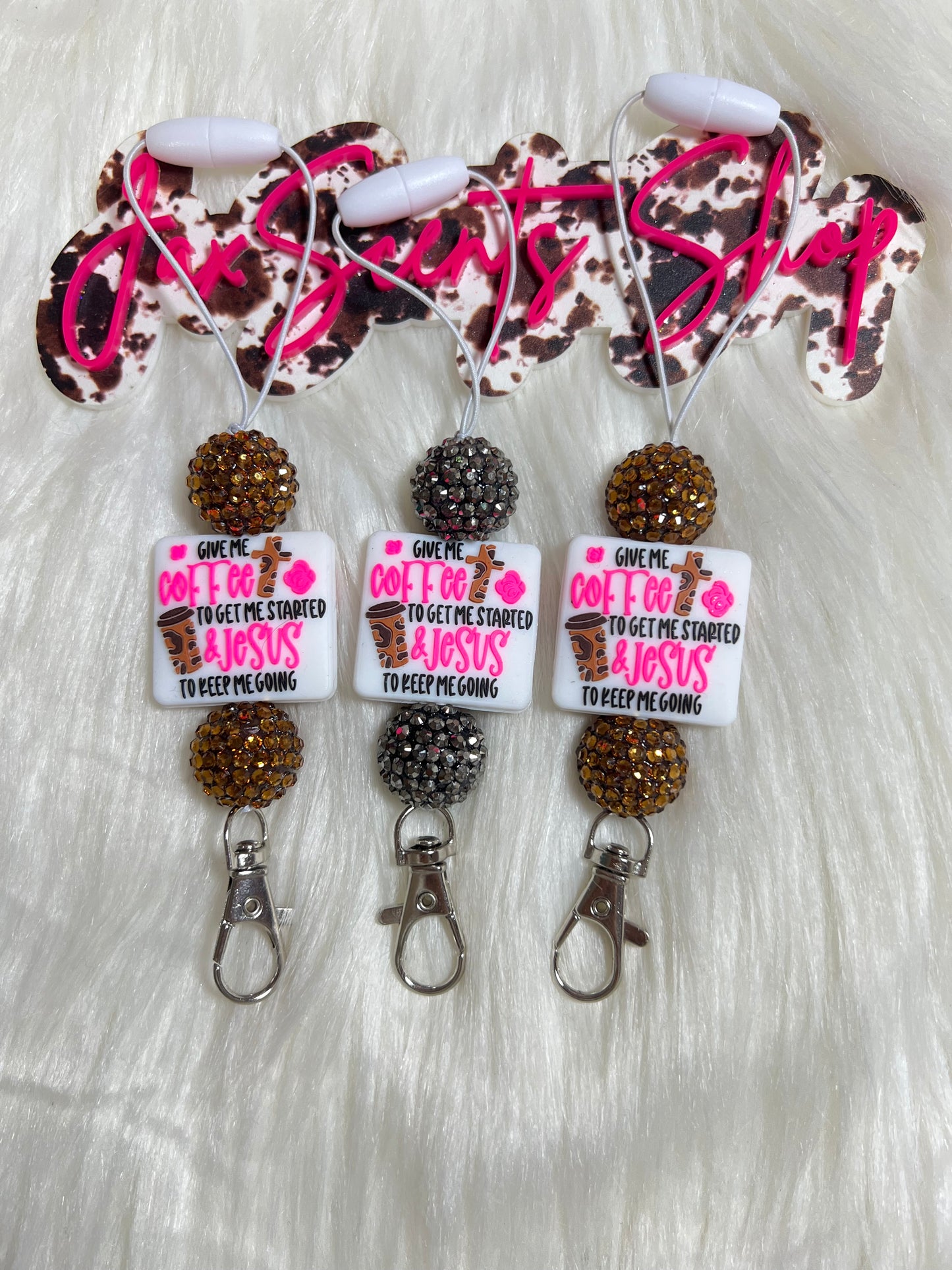 Coffee & Jesus Freshie Hanger