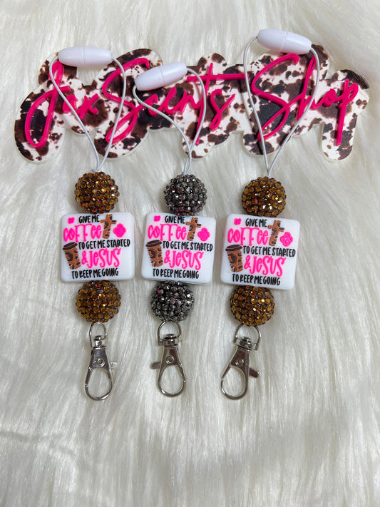 Coffee & Jesus Freshie Hanger