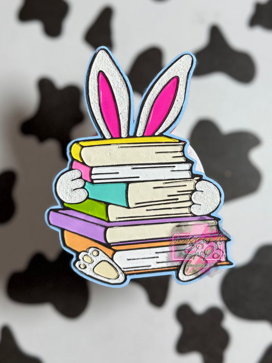 Easter Bunny Bookstack