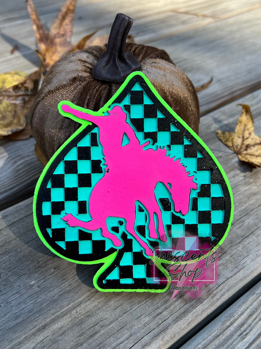 Cowboy Checkered Spade