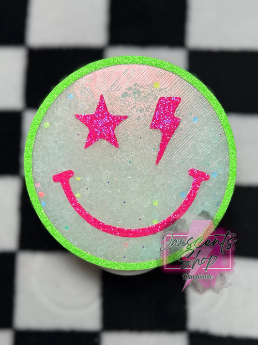 Lightning Bolt Star Smiley