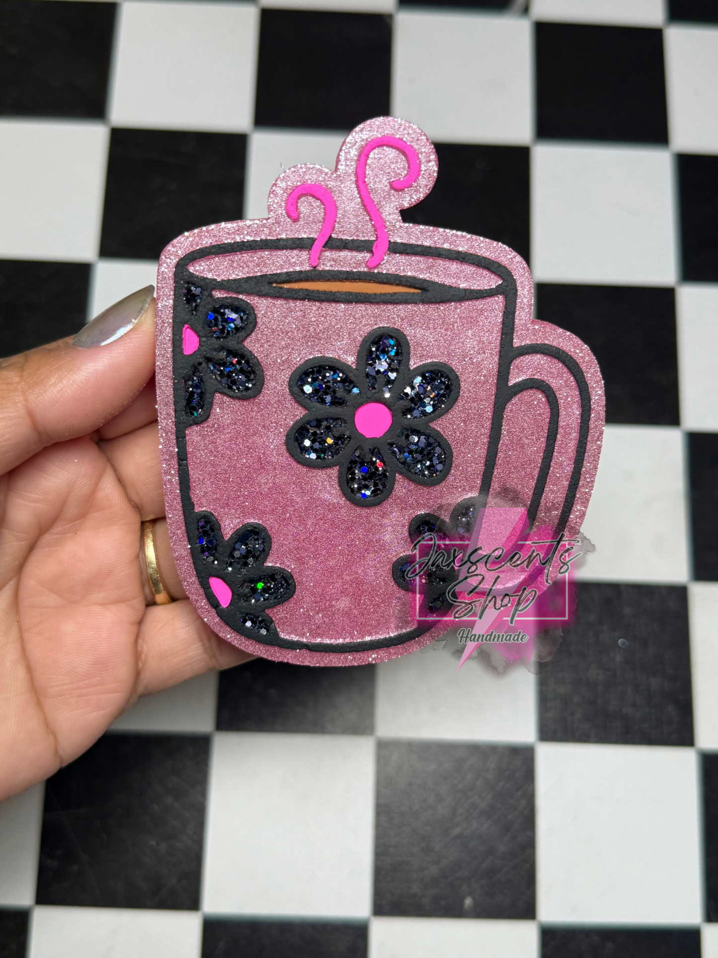 Coffee Mug With Flowers