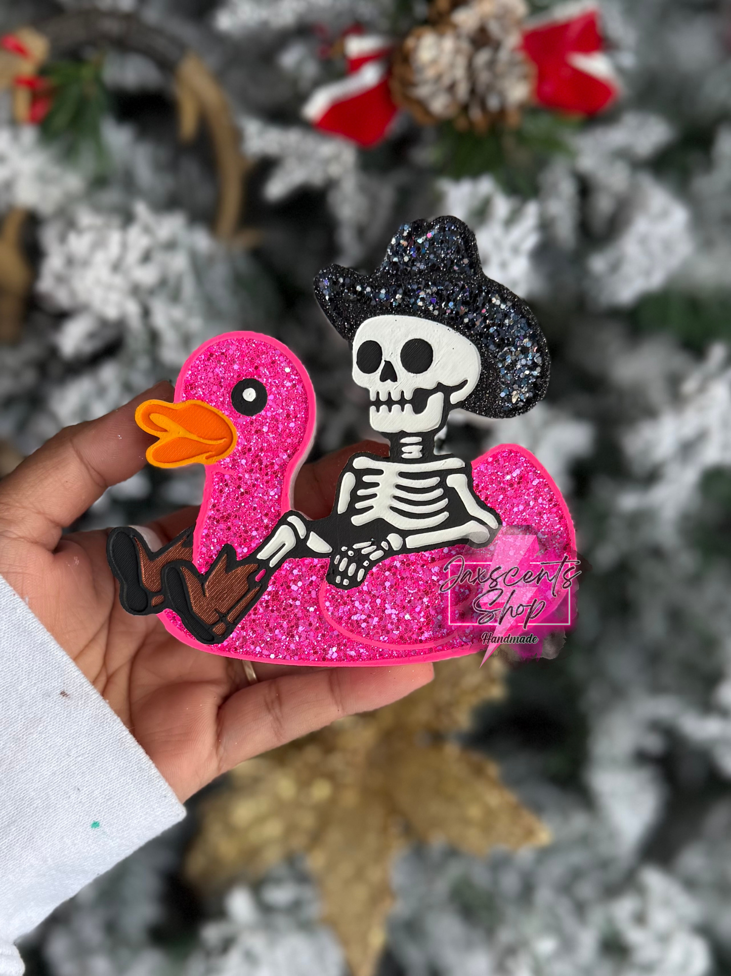 Skeleton Duck Floatie