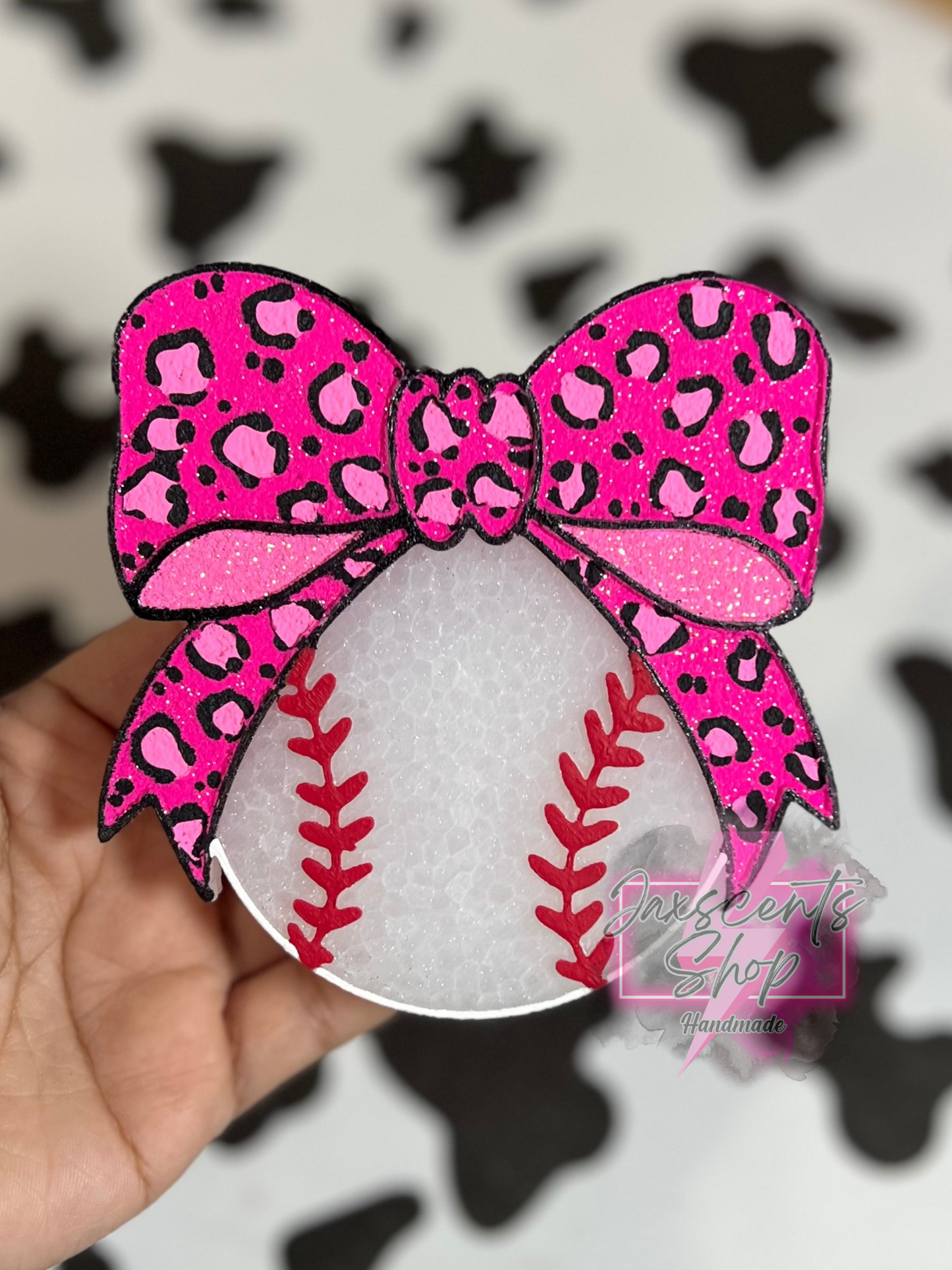 Softball Baseball With Bow