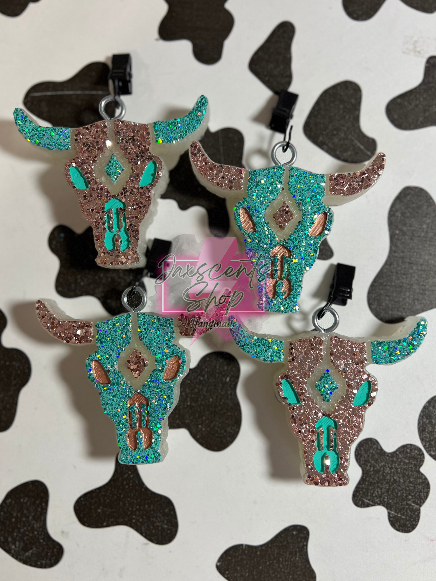 Bull Skull VENT CLIPS