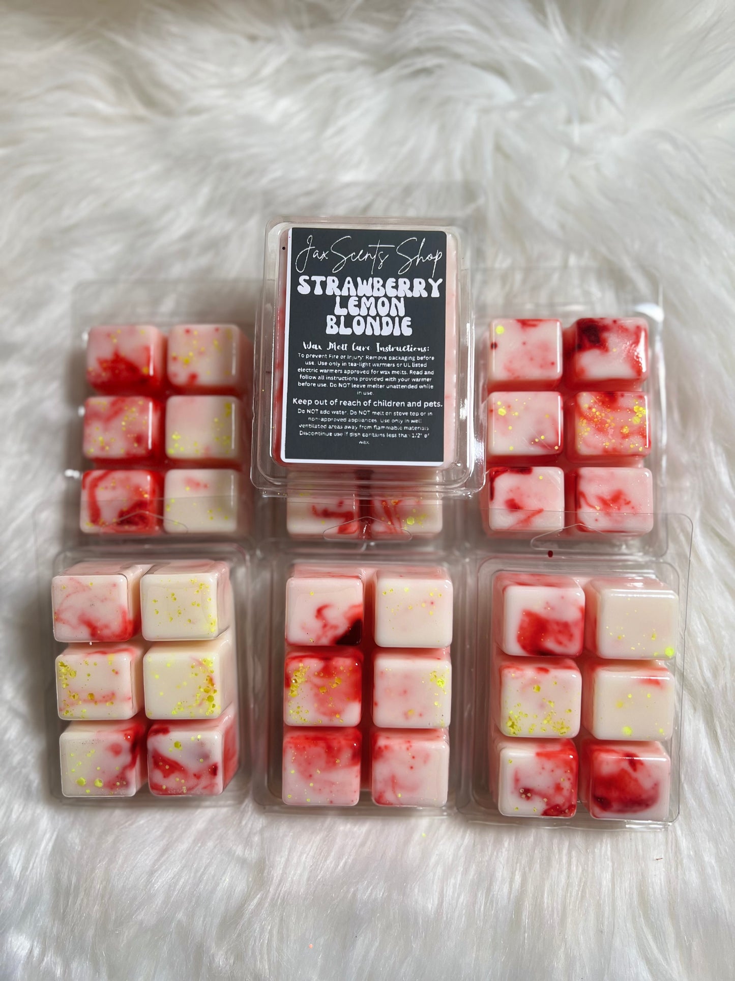 Strawberry Lemon Blondie Soy Wax Melt