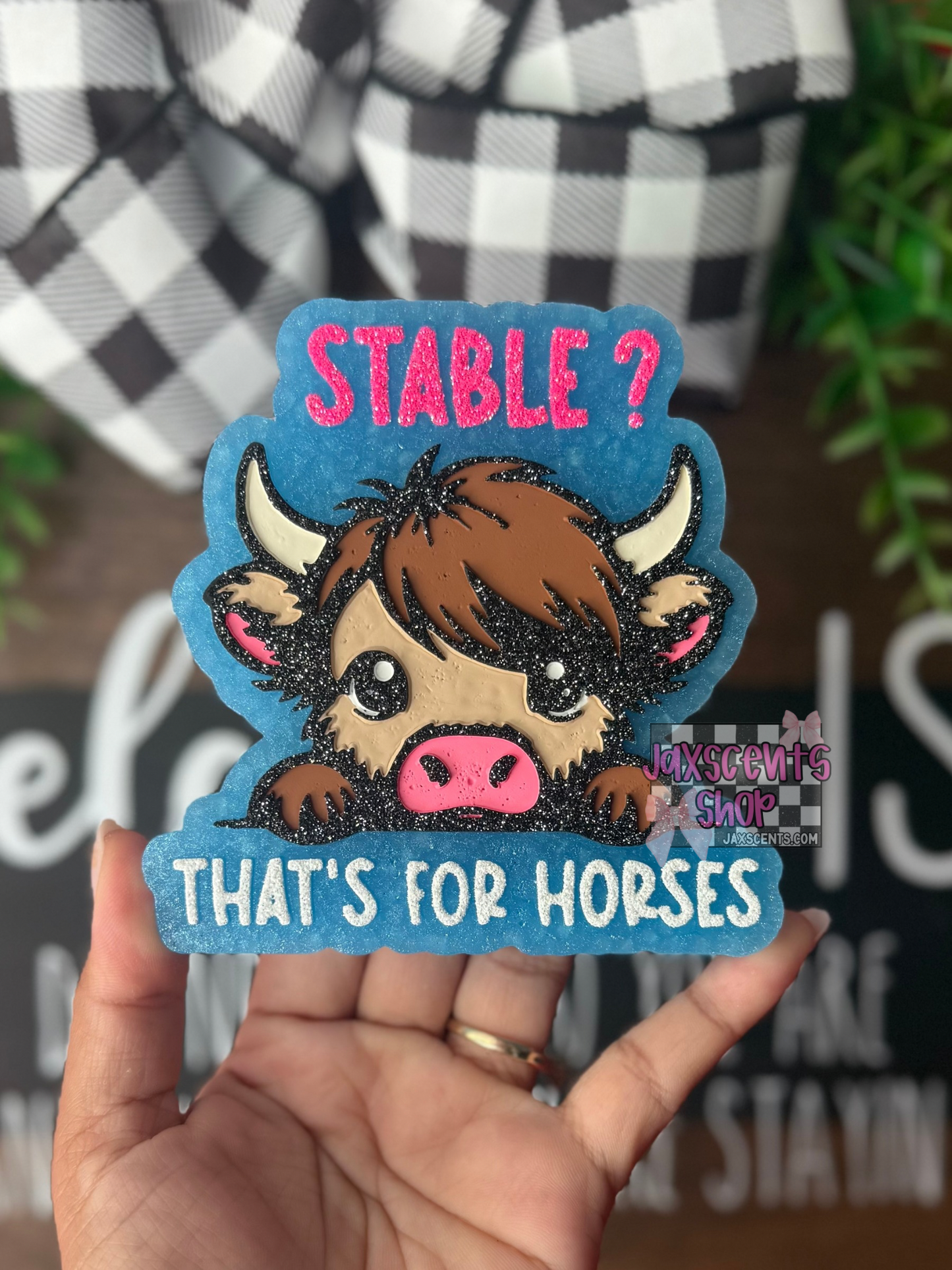 Stable? That’s For Horses Car Freshie