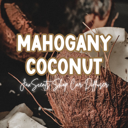 Mahogany Coconut Car Diffuser