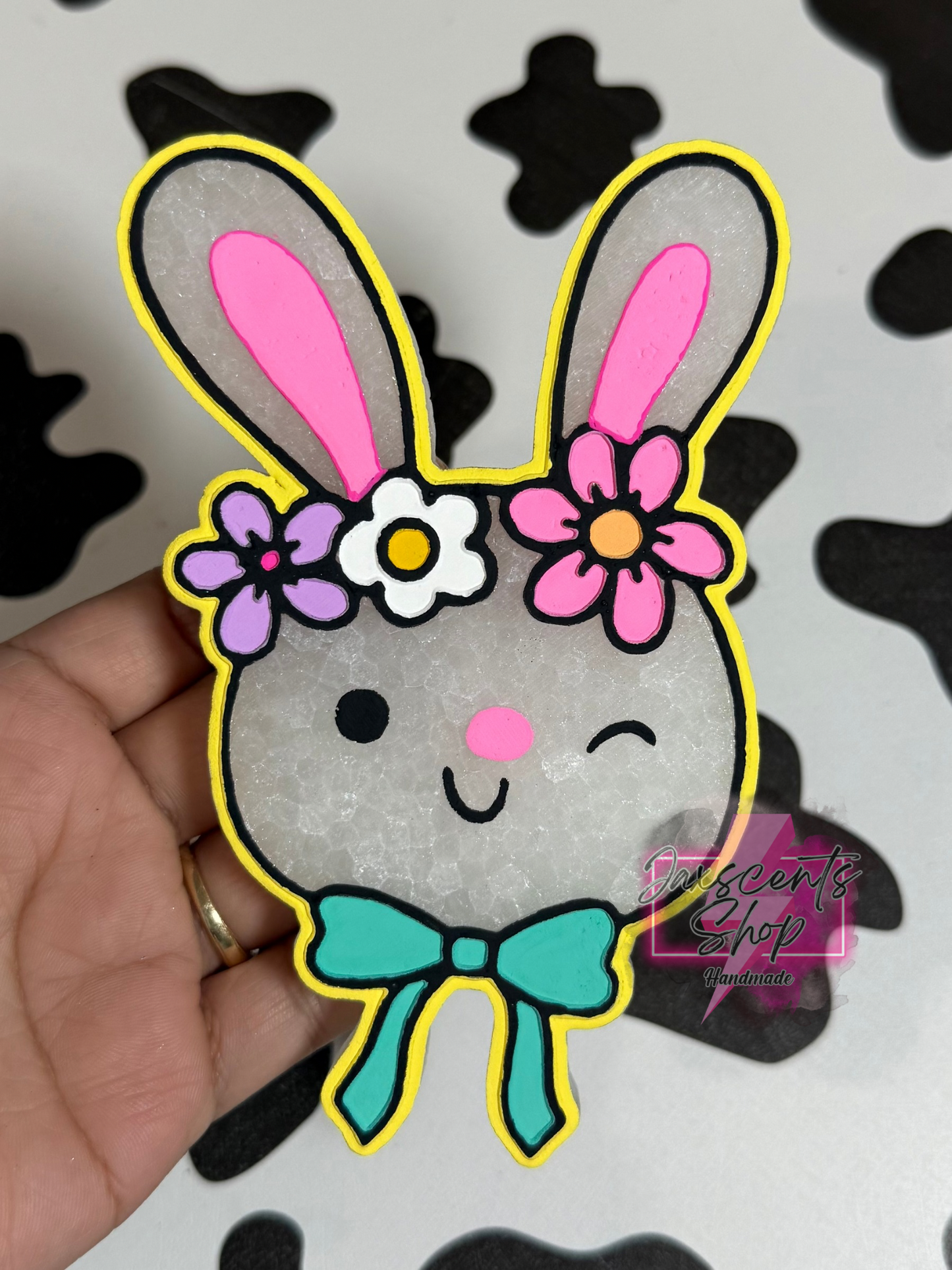 Bunny W/ Floral Headband