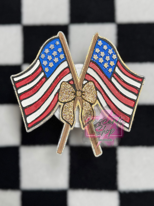 Bow USA Flags
