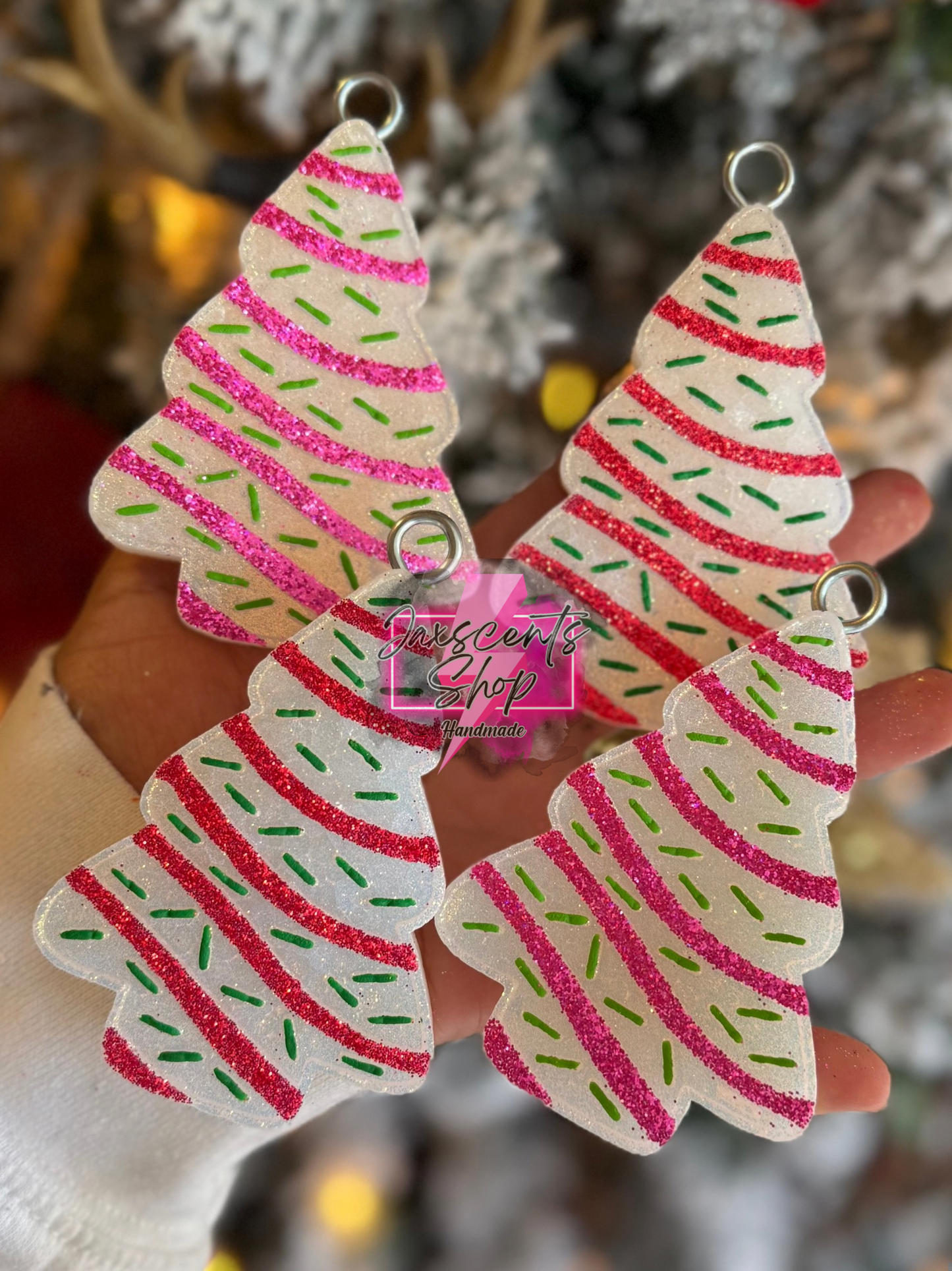 Christmas Snack Cake VENT CLIPS