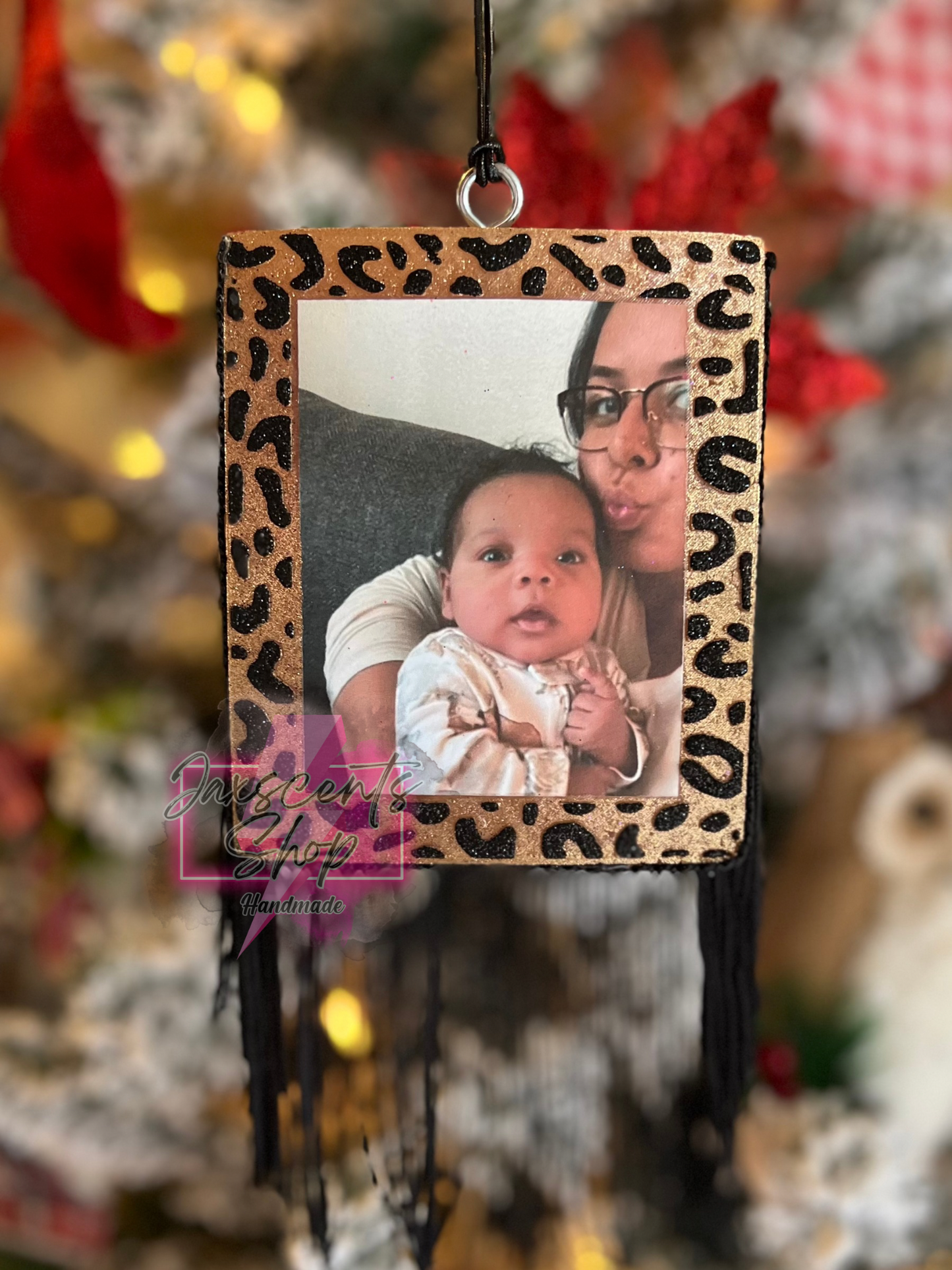 Leopard Print Frame (Custom Photo)