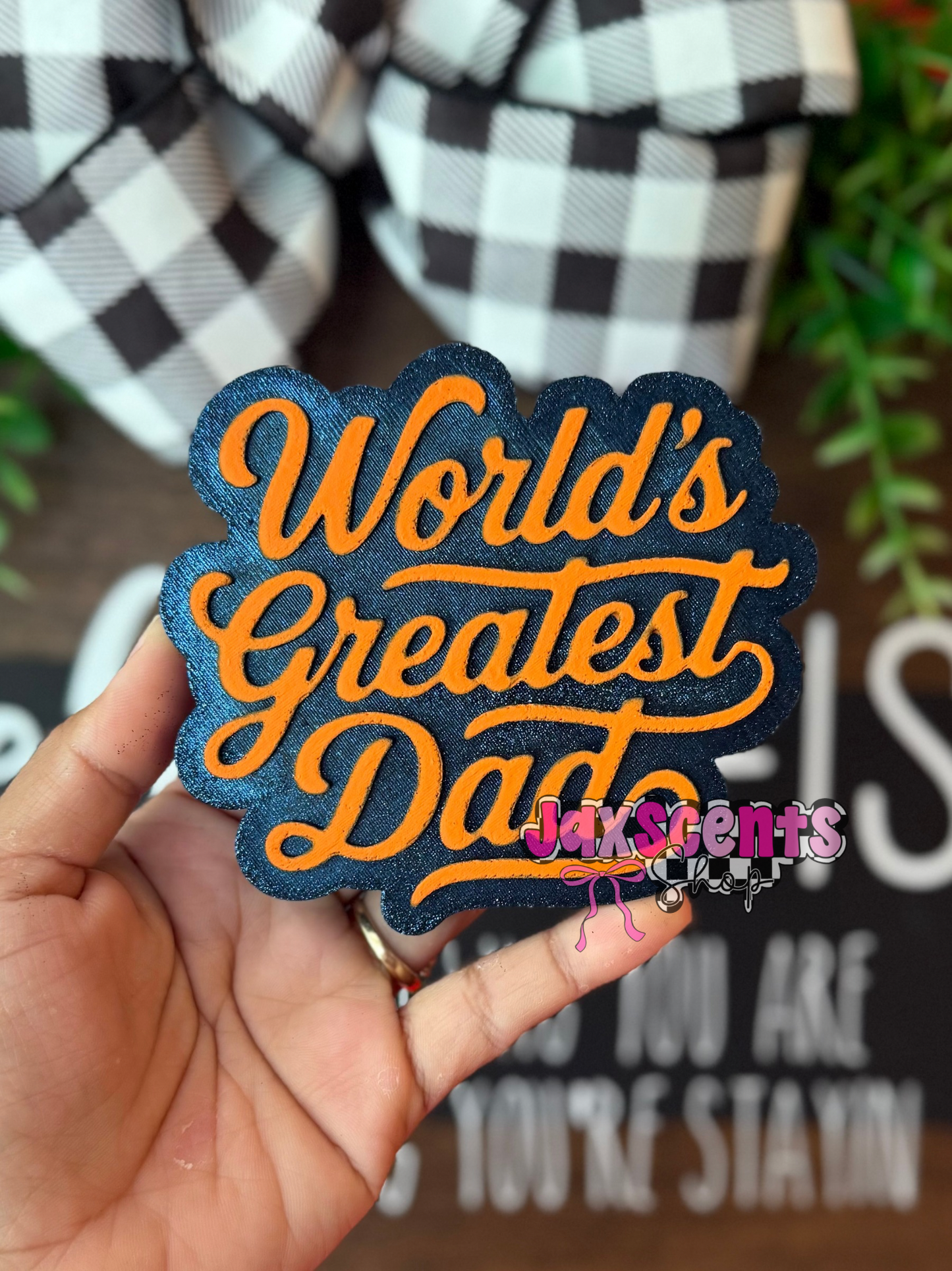 World’s Greatest Dad Car Freshie