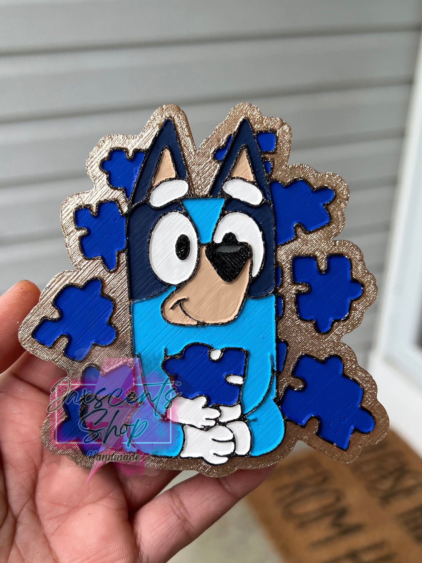 Autism Blue Dog