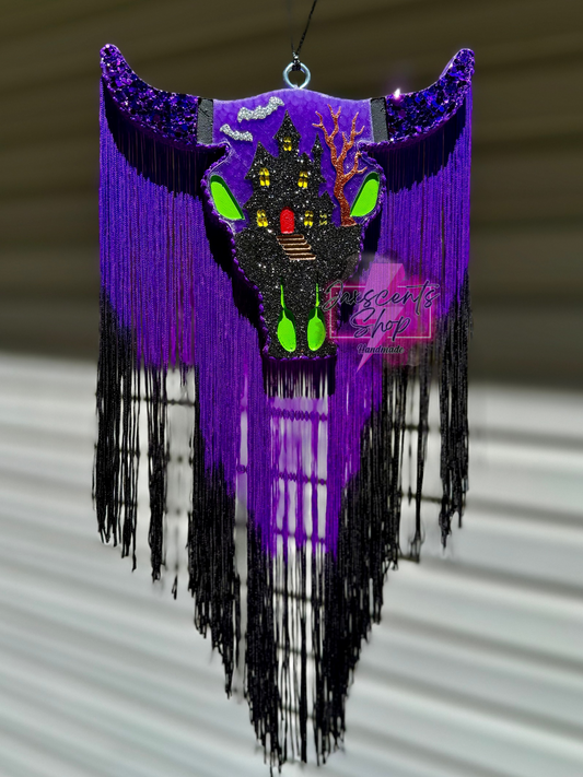 Haunted House Bull Skull