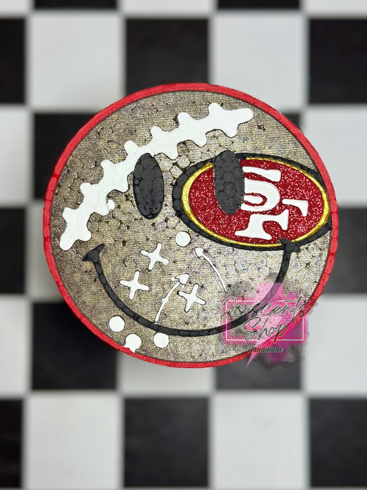 San Francisco 49ers Football Smiley