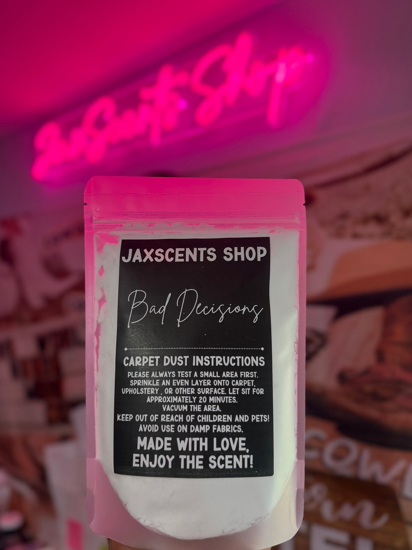 Bad Decisions 1lb Carpet Dust *REFILL*