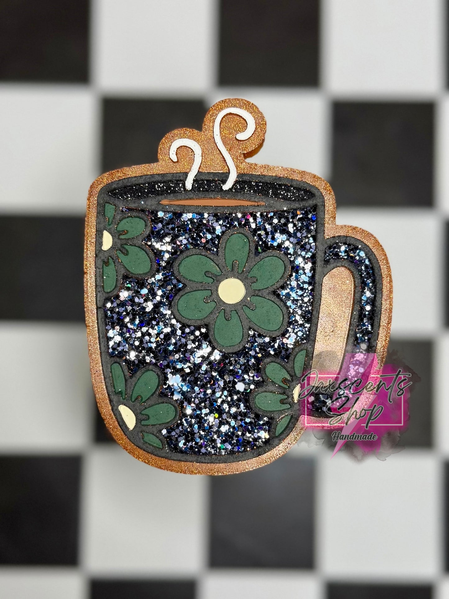 Coffee Mug With Flowers