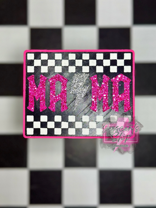 Checker Mama w/ Bolt