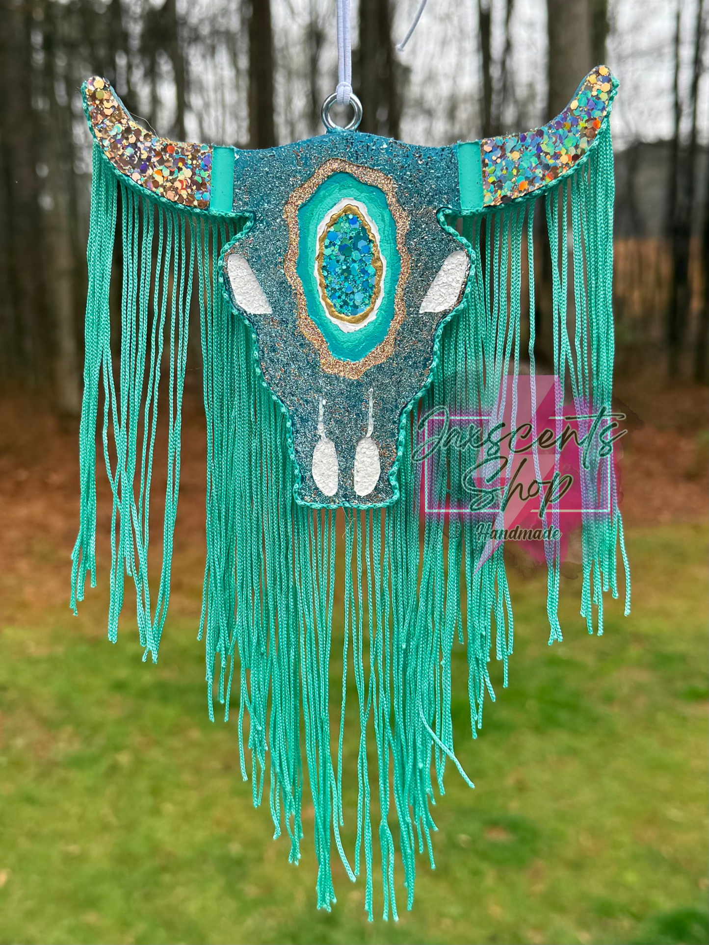 Geode Bull Skull
