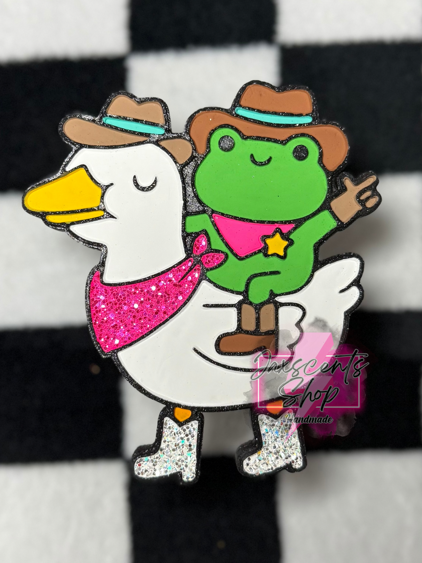 Cowboy Frog & Duck