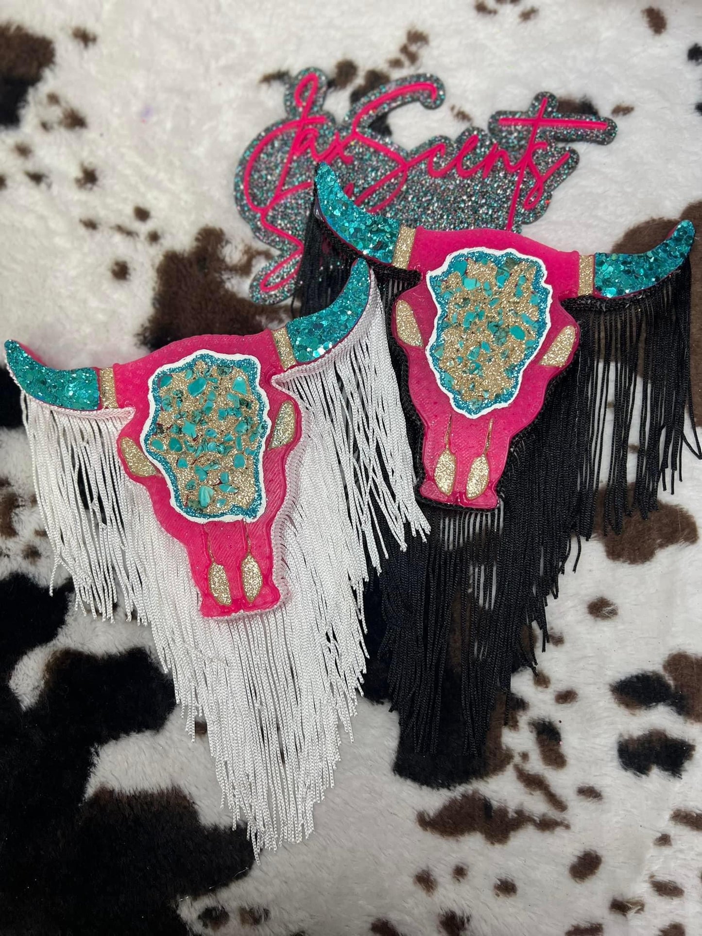 Western Full Geode Bull Skull