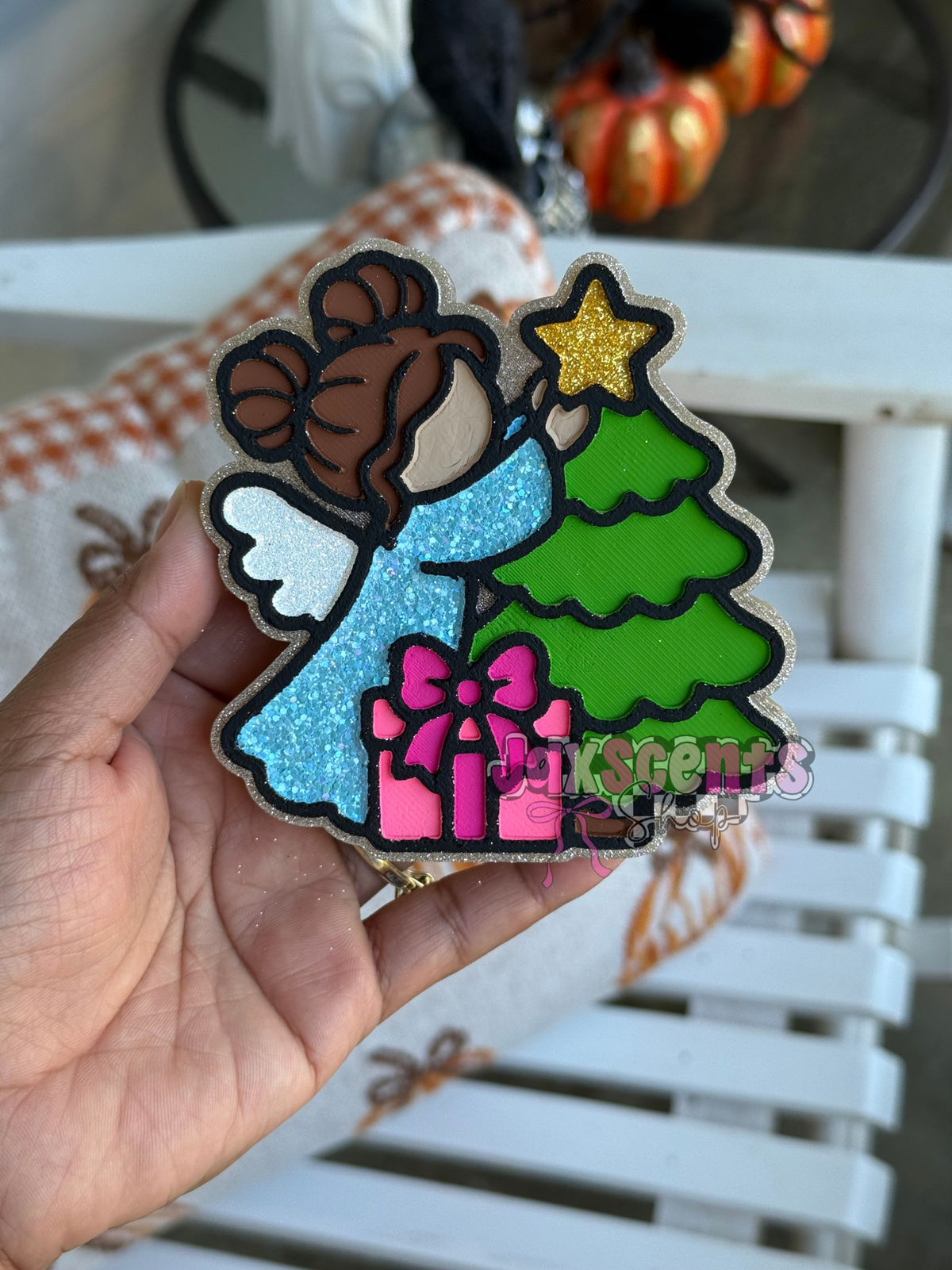 Angel Christmas Tree Car Freshie