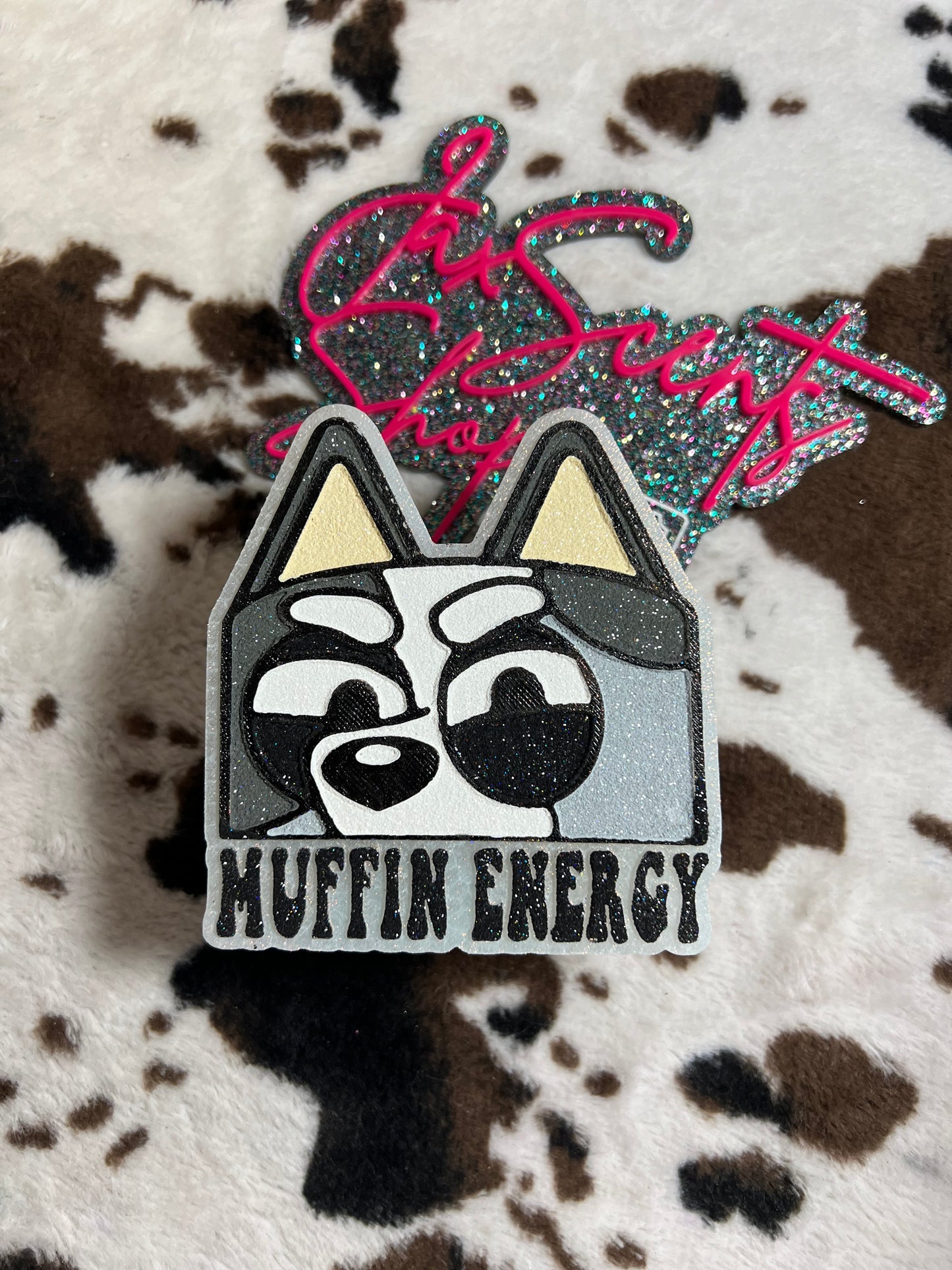 Grey dog energy