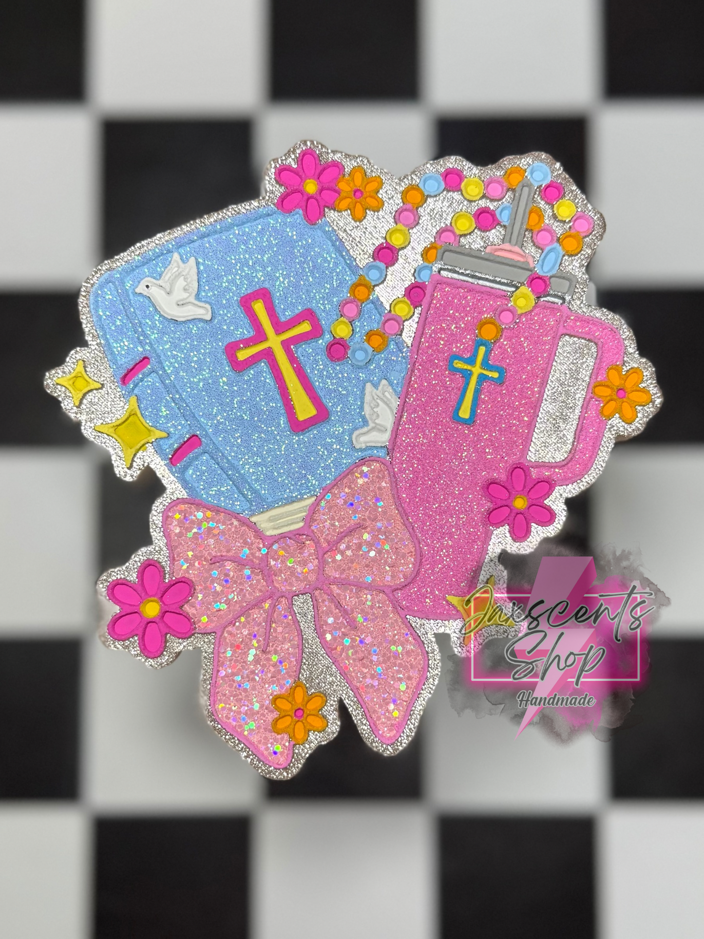 Bible, Tumbler & Rosary