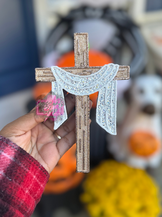 Calvary Cross W/ Cloak