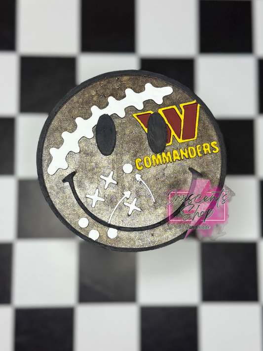 Washington Commanders Football Smiley