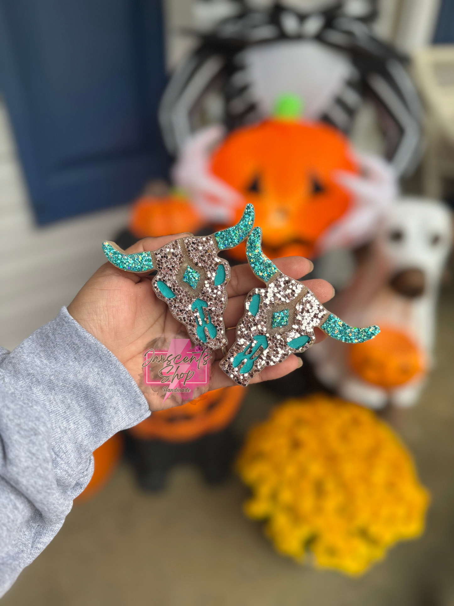 Bull Skull VENT CLIPS