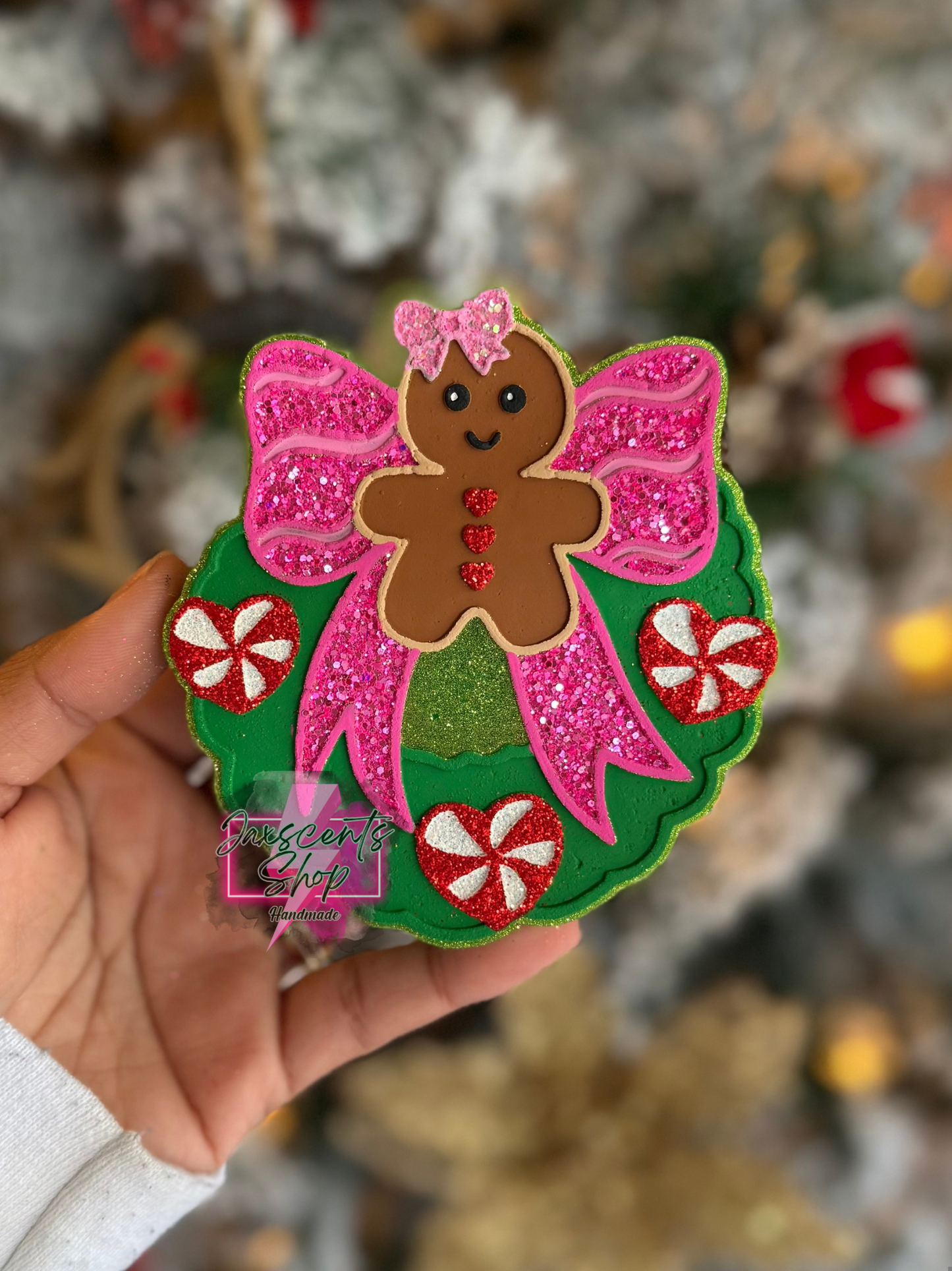 Gingerbread Christmas Wreath