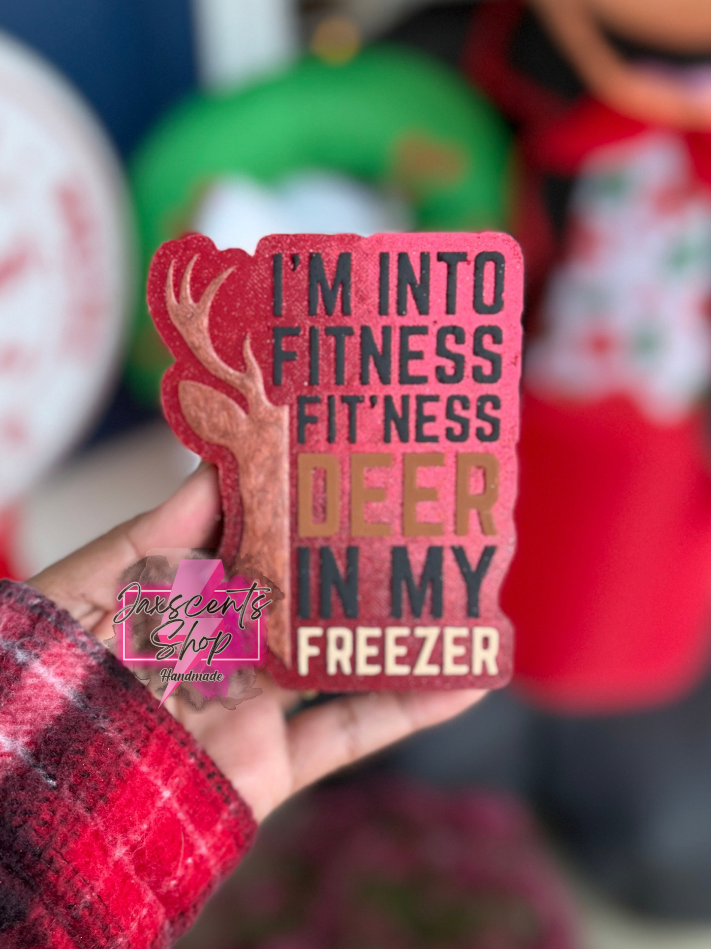 Fitness Deer Car Freshie
