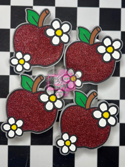 Floral Teacher Apple
