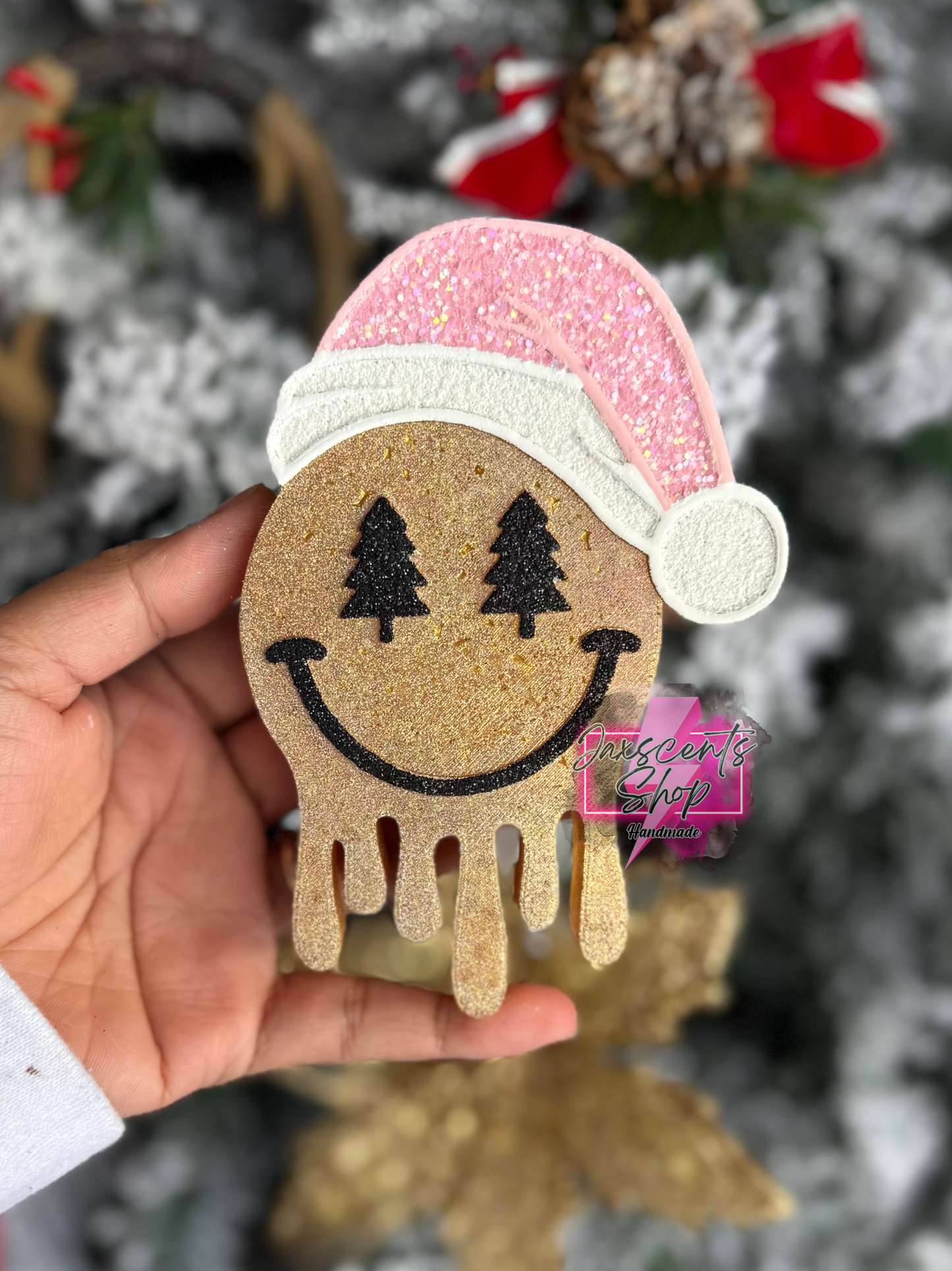 Christmas Drip Smiley