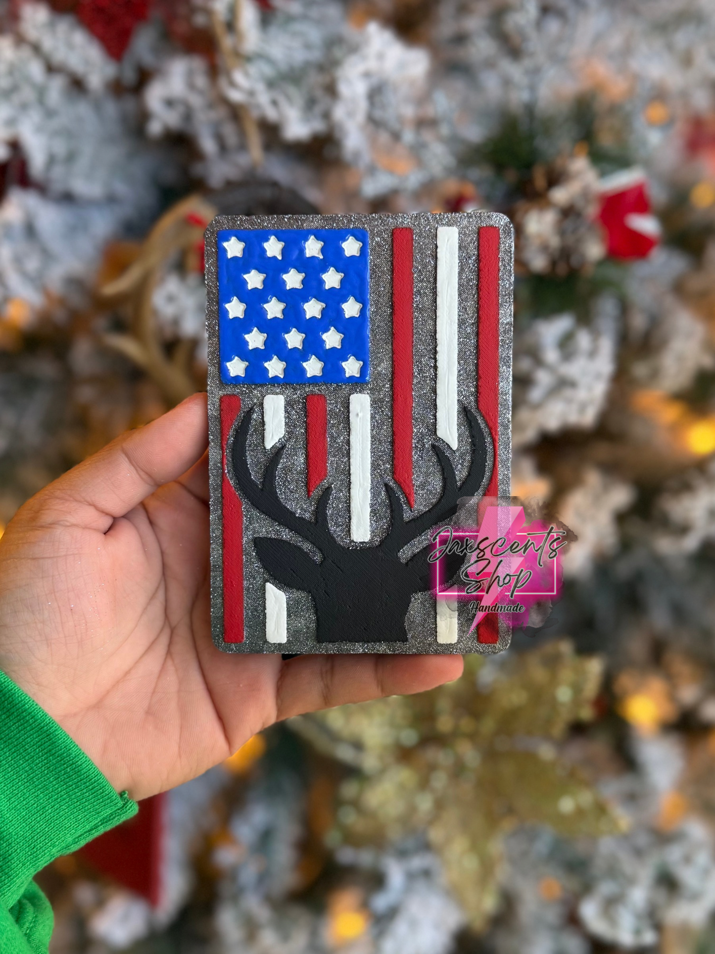 USA Flag Buck