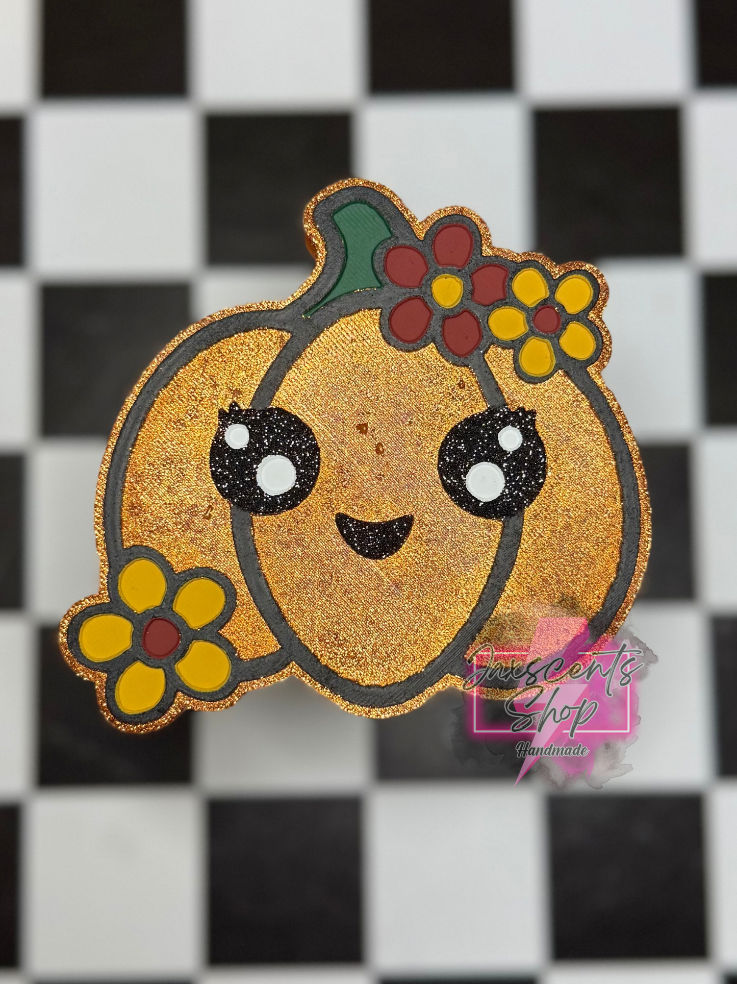 Floral Pumpkin Cutie