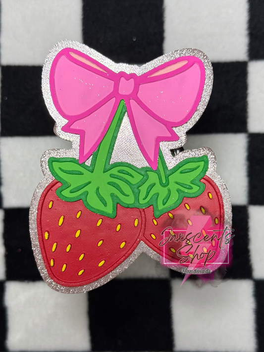 Strawberry Cherries with Bow
