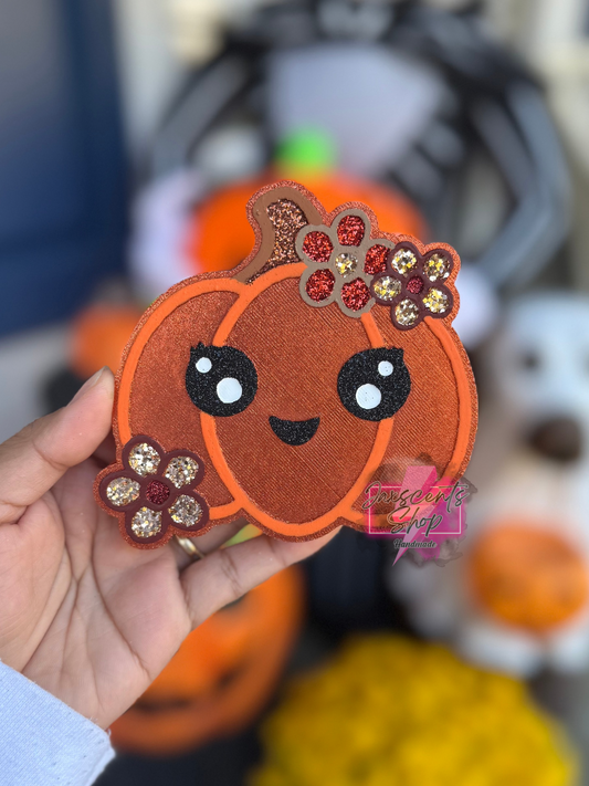 Floral Pumpkin Cutie