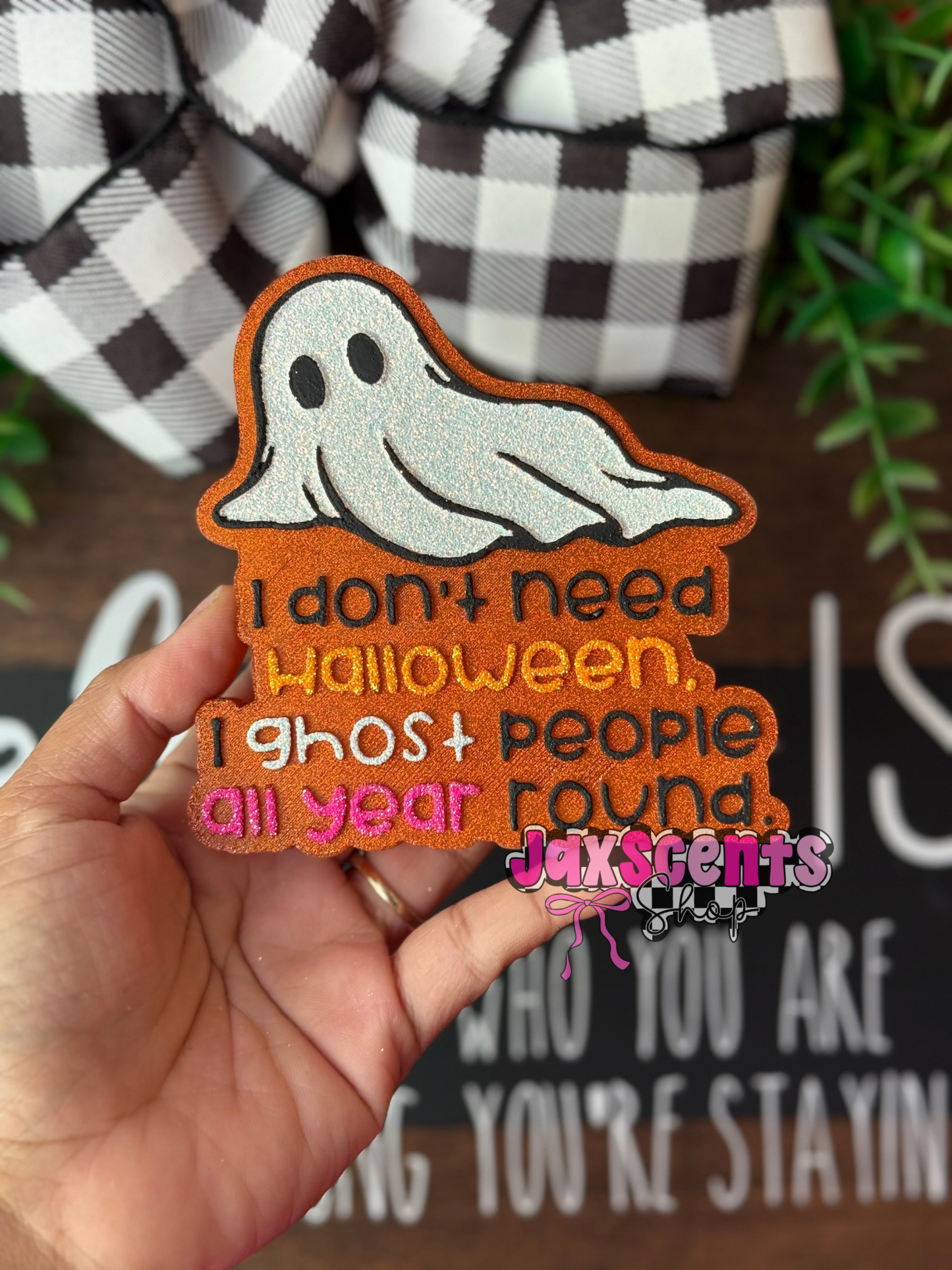 I Ghost People All Year Round Car Freshie