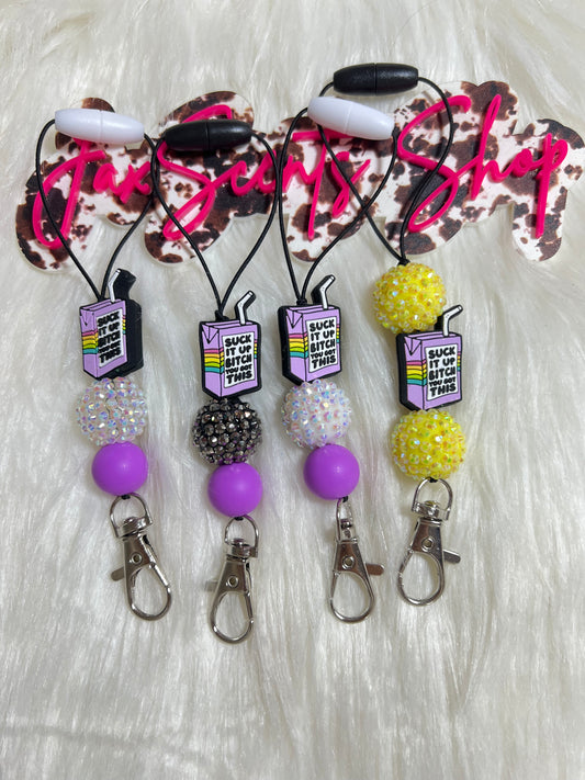 Suck It Up Bitch, You Got This Freshie Hanger