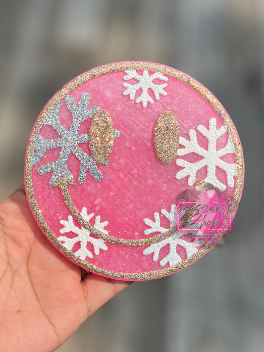 Smiley With Snowflakes 2