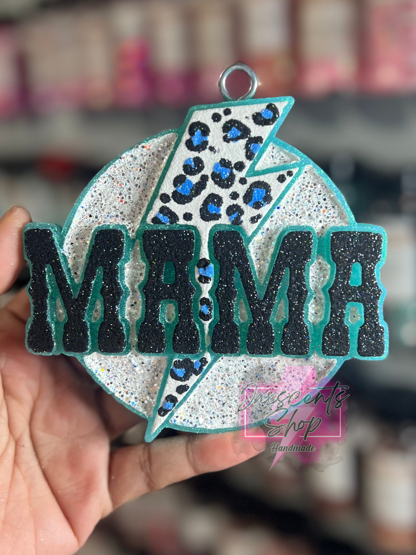 Round Mama With Lightning Bolt
