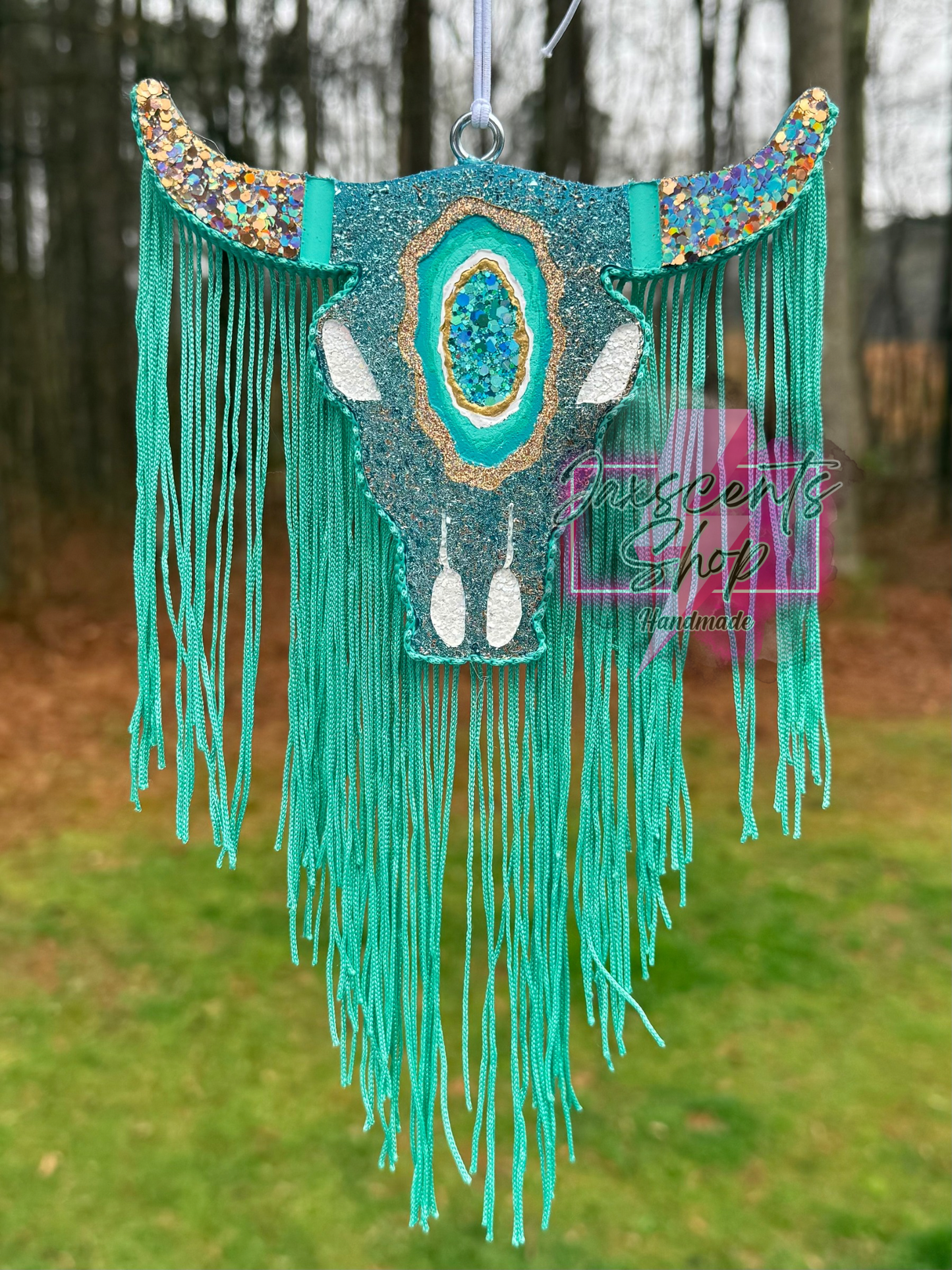 Geode Bull Skull